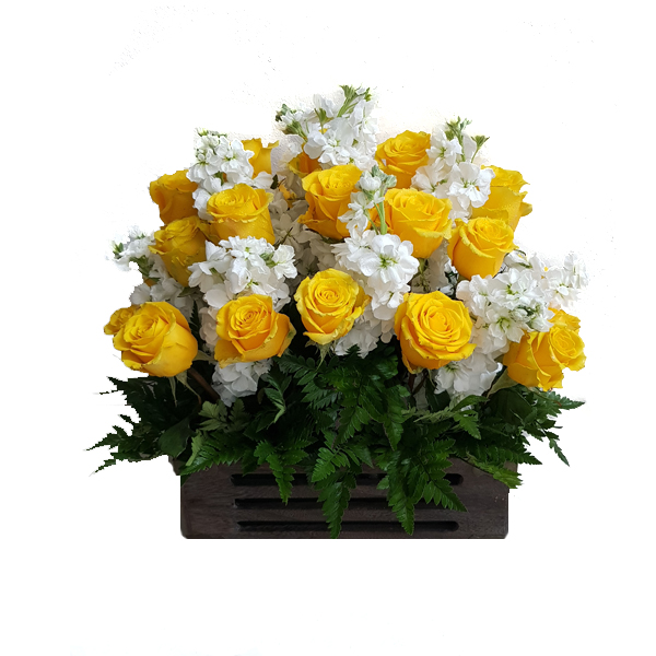 Yellow Rose Flower Arrangements